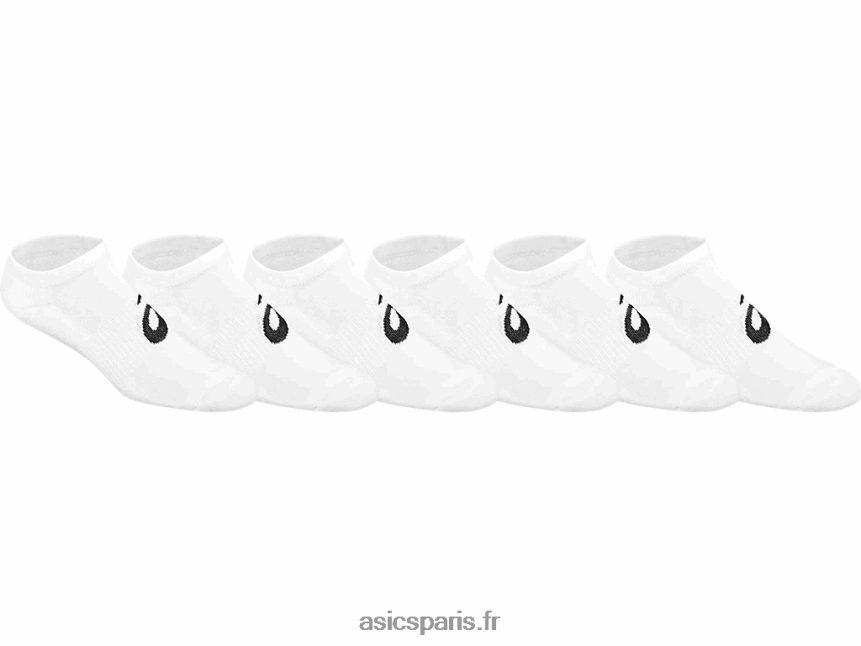 Asics Invasion non présentée (paquet de 6) BXL8B2584 blanc brillant