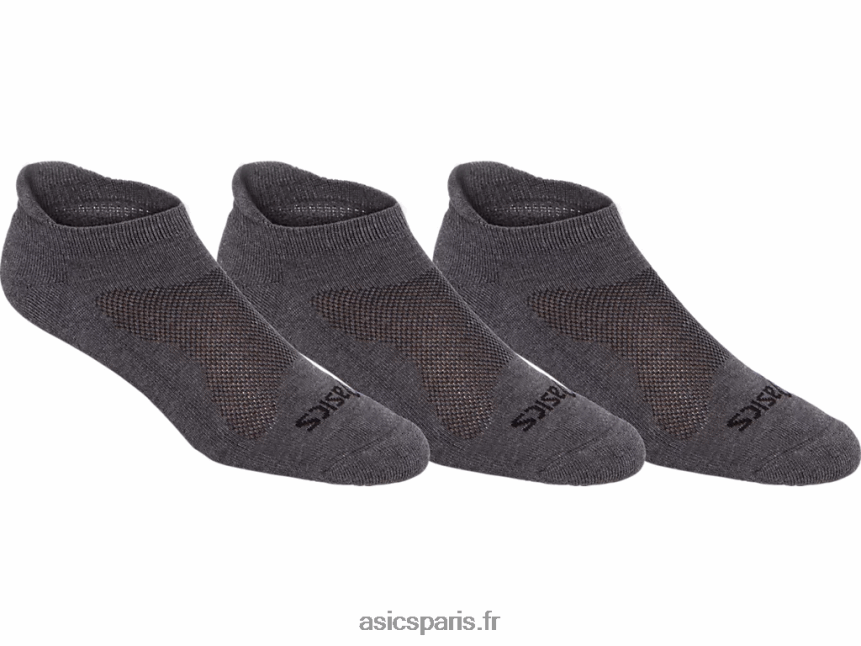 Asics coussin coupe basse (paquet de 3) BXL8B2577 gris chiné