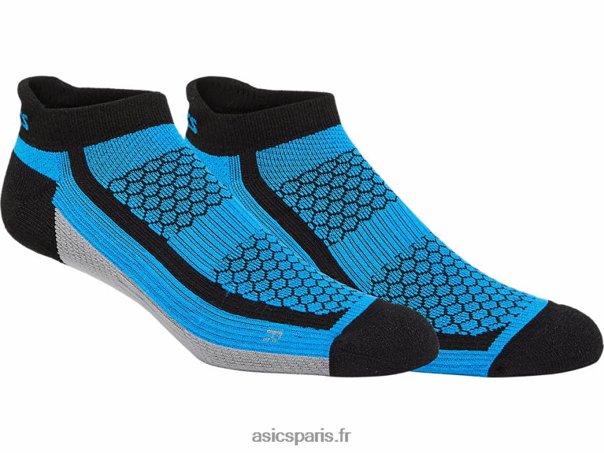 Asics nimbus plus onglet unique BXL8B21843 noir/bleu directoire