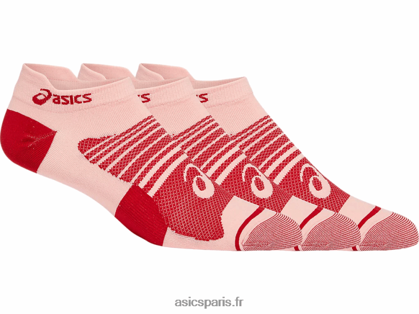 Asics pack de 3 quick lyte plus pour femme BXL8B22978 rose givré/canneberge