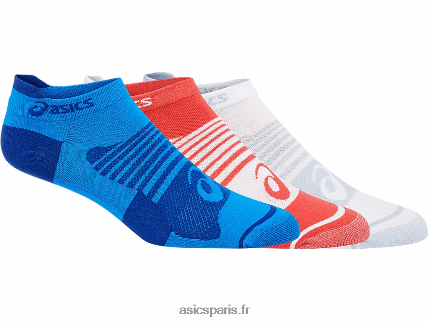 Asics pack de 3 quick lyte plus pour femme BXL8B23758 brume/bleu monaco