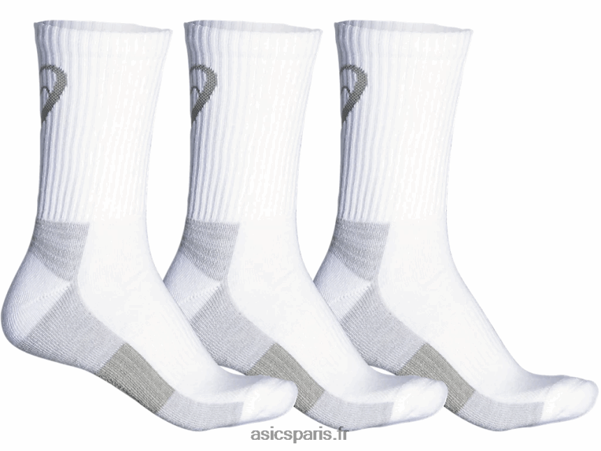 Asics équipage d'entraînement (pack de 3) BXL8B2579 cul blanc