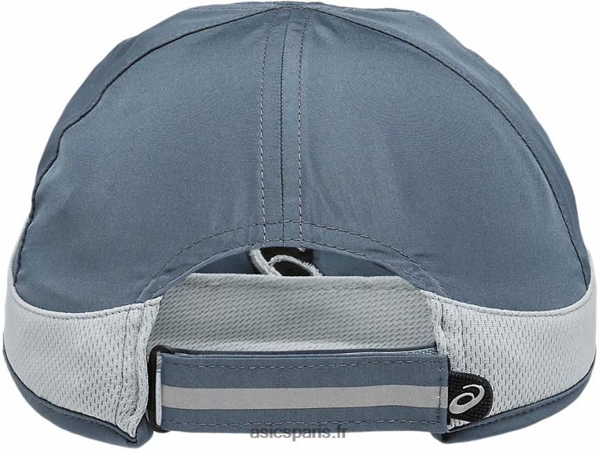 Asics casquette mad dash pour hommes BXL8B22084 gris foncé/gris clair