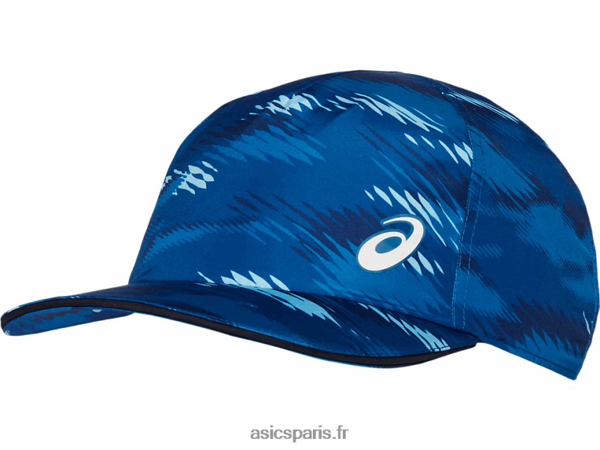Asics casquette pf graphique BXL8B21001 bleu directoire