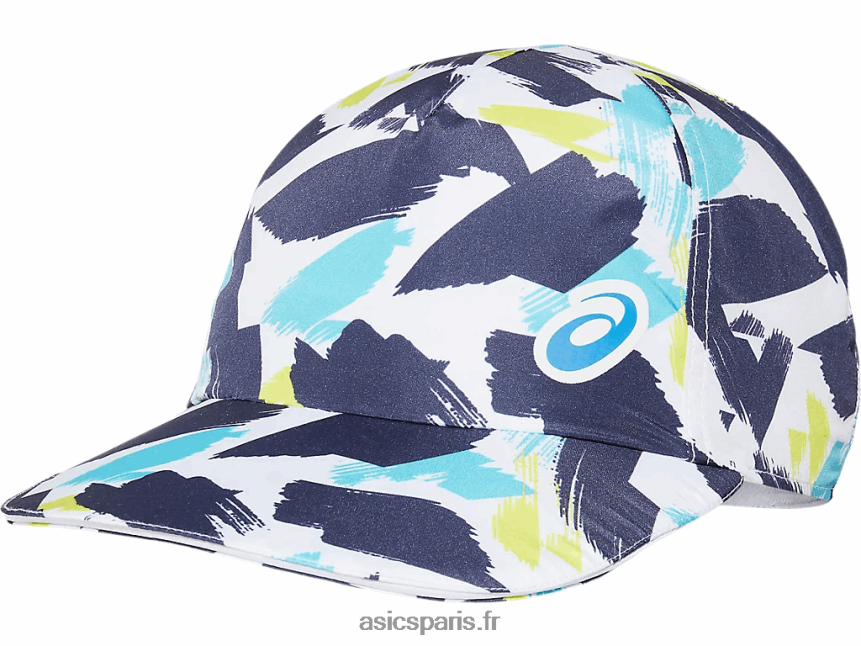 Asics casquette pf graphique BXL8B21499 blanc brillant