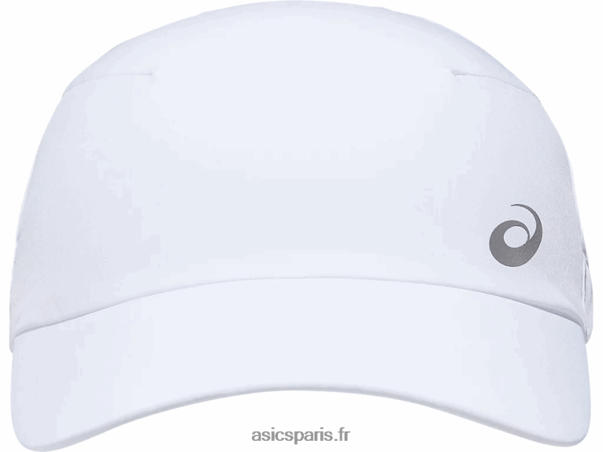 Asics casquette tissée BXL8B286 blanc brillant