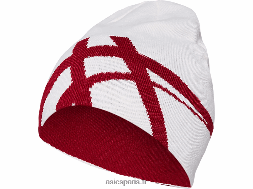 Asics ensemble de gants de bonnet unisexe BXL8B2837 bouleau/canneberge