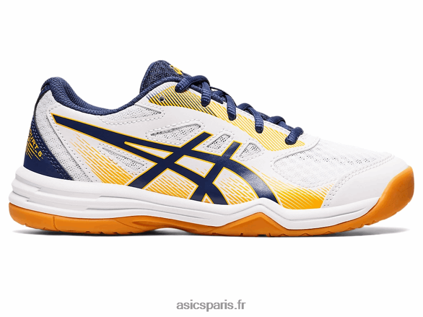 enfants Asics école primaire 5 BXL8B24420 blanc/océan profond