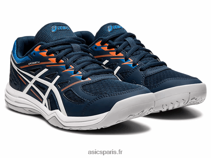 enfants Asics école primaire de 4e année BXL8B24425 bleu français/blanc