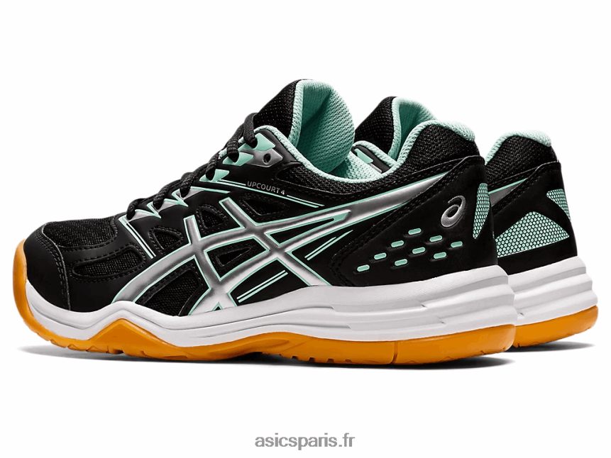 enfants Asics école primaire de 4e année BXL8B24456 glace noire/fraîche