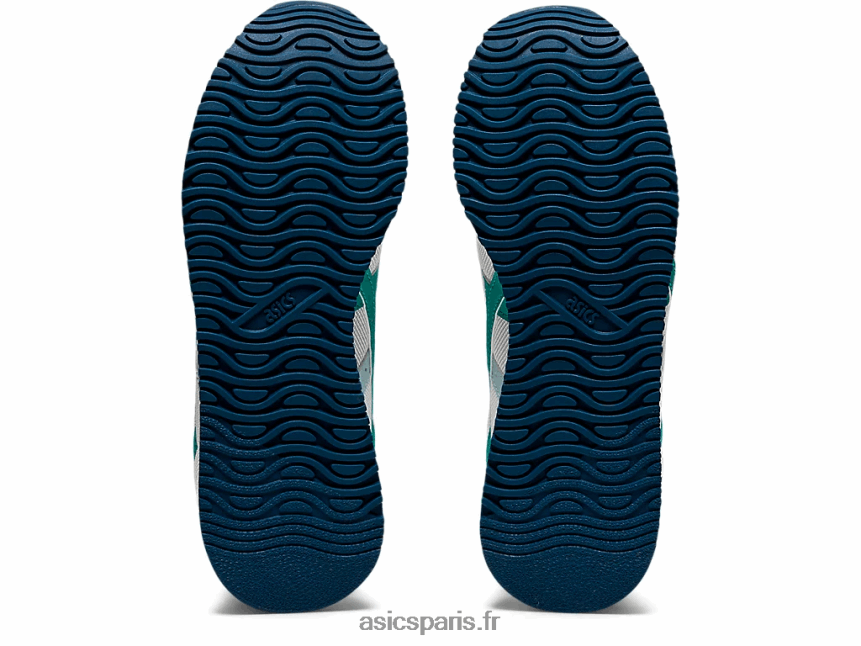 enfants Asics école primaire du coureur de tigre BXL8B24479 bijou blanc/baltique