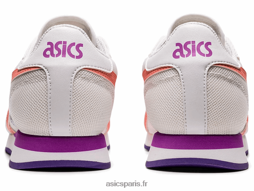 enfants Asics école primaire du coureur de tigre BXL8B24499 blanc/goyave