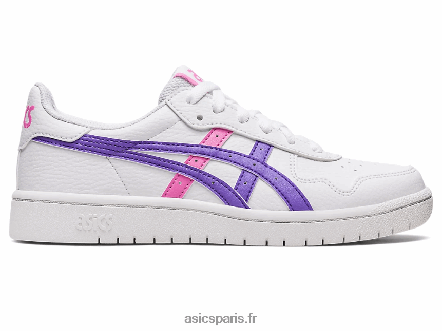 enfants Asics école primaire du japon BXL8B24328 blanc/améthyste