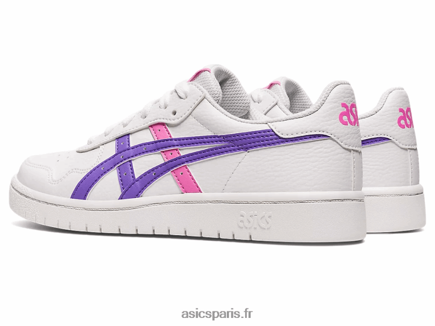 enfants Asics école primaire du japon BXL8B24328 blanc/améthyste