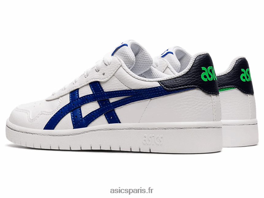 enfants Asics école primaire du japon BXL8B24493 blanc/bleu monaco
