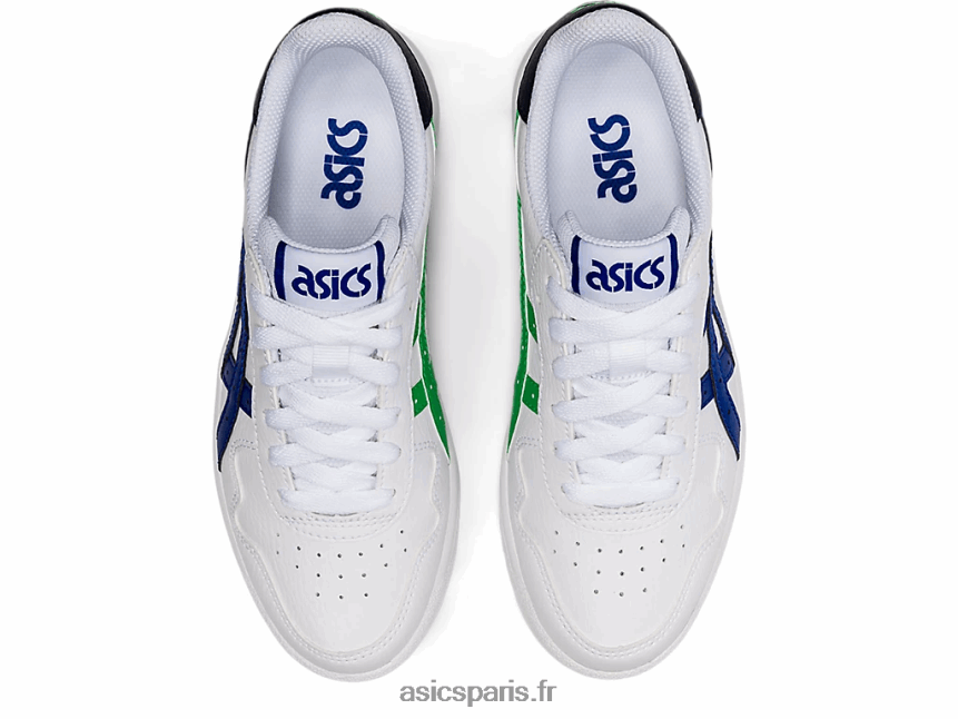 enfants Asics école primaire du japon BXL8B24493 blanc/bleu monaco