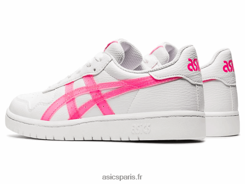 enfants Asics école primaire du japon BXL8B24552 blanc/rose vif