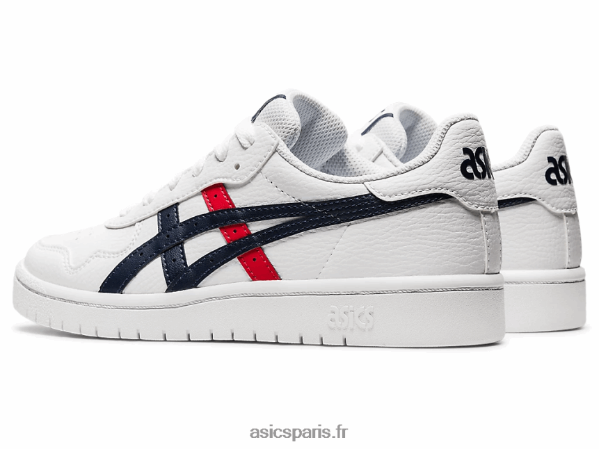enfants Asics école primaire du japon BXL8B24560 blanc/rouge classique