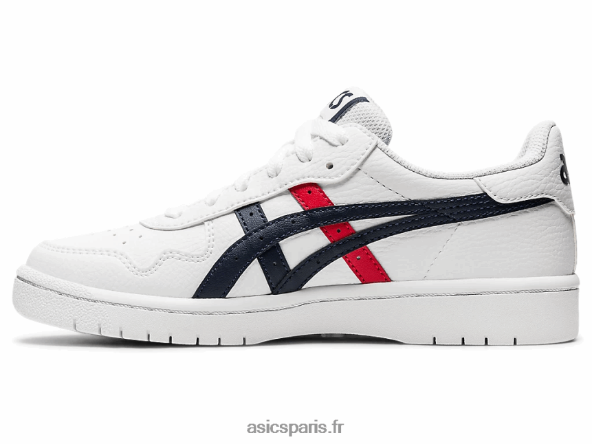 enfants Asics école primaire du japon BXL8B24560 blanc/rouge classique