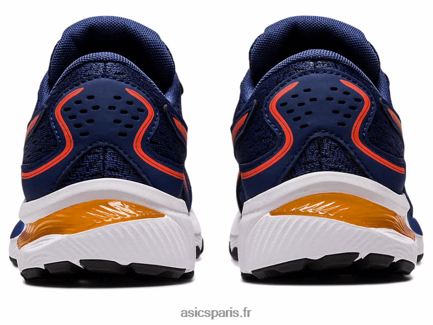 enfants Asics école primaire gel-cumulus 24 BXL8B24364 océan profond/tomate cerise