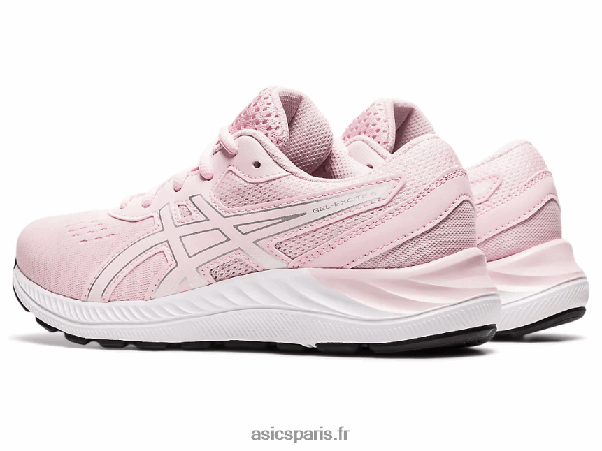 enfants Asics école primaire gel-excite 8 BXL8B24527 sel rose/argent pur