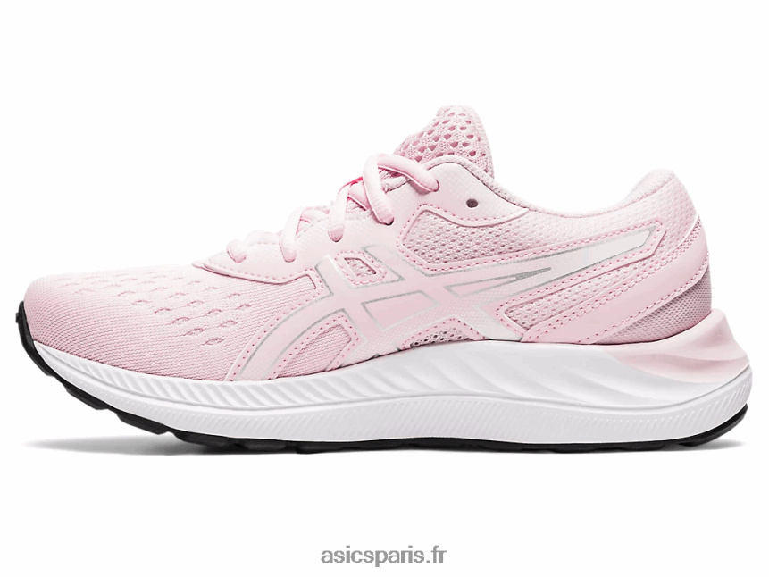 enfants Asics école primaire gel-excite 8 BXL8B24527 sel rose/argent pur