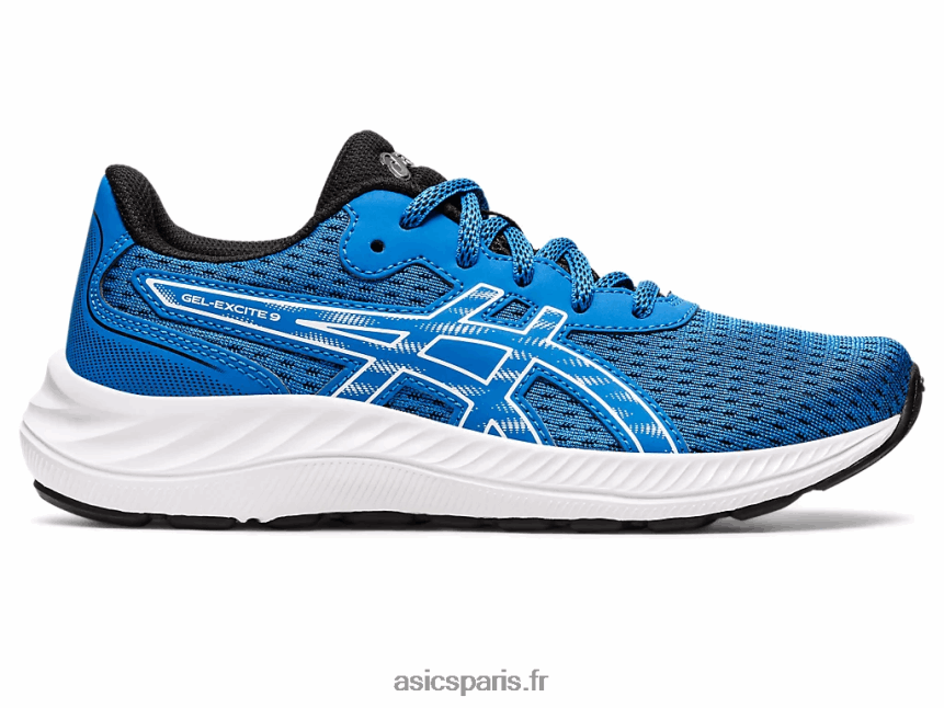 enfants Asics école primaire gel-exciter 9 BXL8B24368 bleu électrique/blanc