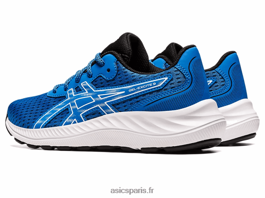 enfants Asics école primaire gel-exciter 9 BXL8B24368 bleu électrique/blanc