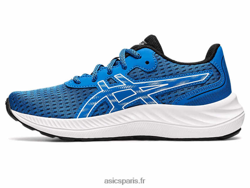 enfants Asics école primaire gel-exciter 9 BXL8B24368 bleu électrique/blanc