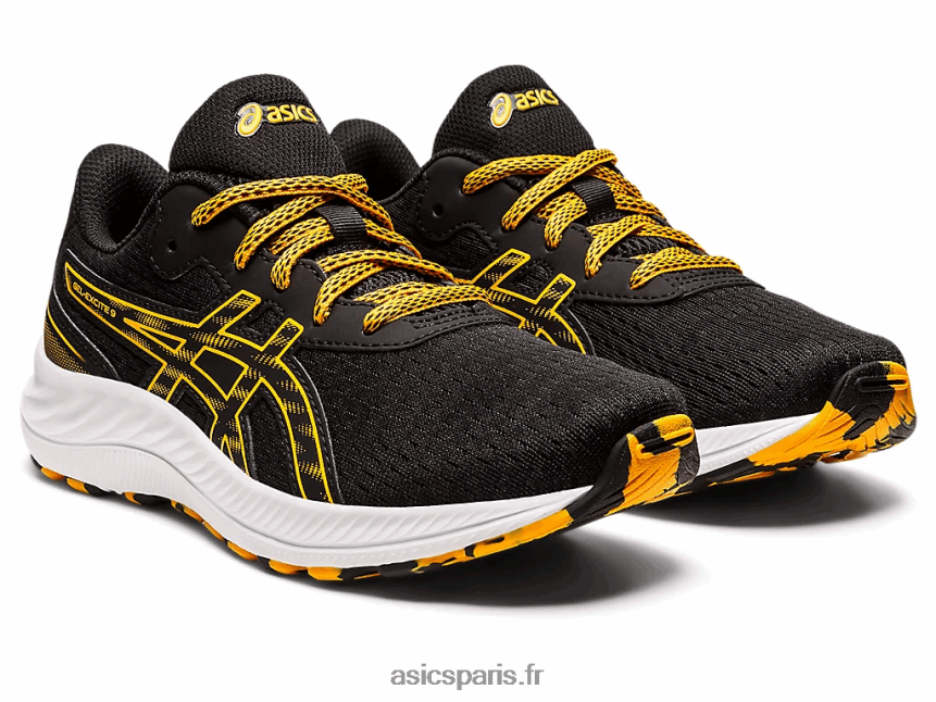 enfants Asics école primaire gel-exciter 9 BXL8B24384 noir/ambre