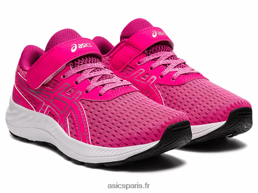 enfants Asics école primaire gel-exciter 9 BXL8B24459 rose glo/argent pur