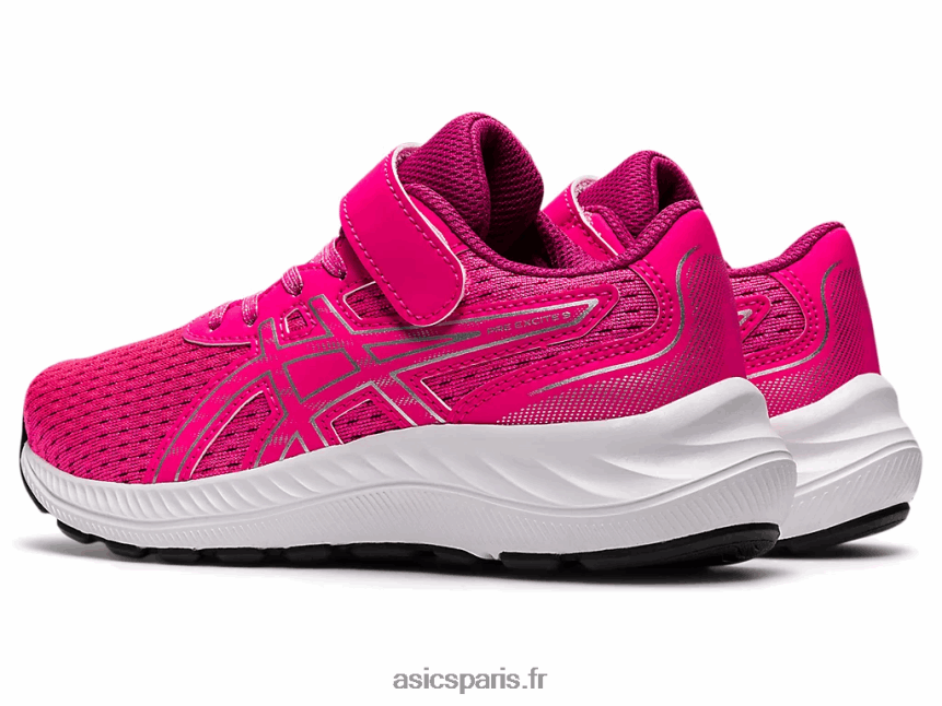 enfants Asics école primaire gel-exciter 9 BXL8B24459 rose glo/argent pur