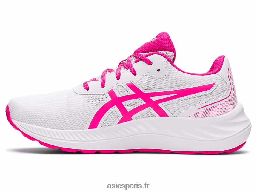 enfants Asics école primaire gel-exciter 9 BXL8B24462 blanc/rose brillant