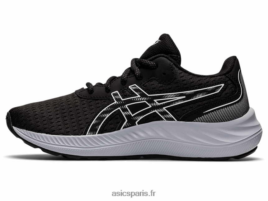 enfants Asics école primaire gel-exciter 9 BXL8B24466 noir blanc