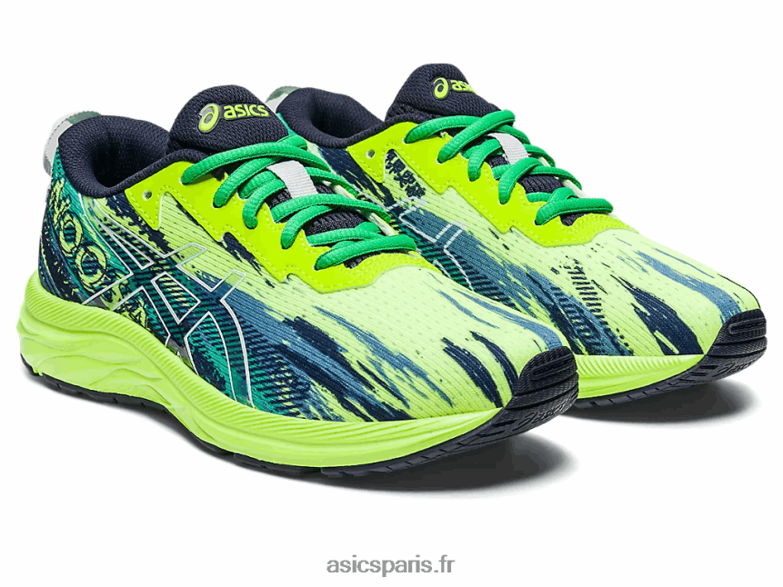 enfants Asics école primaire gel-noosa tri 13 BXL8B24244 danger vert/ciel