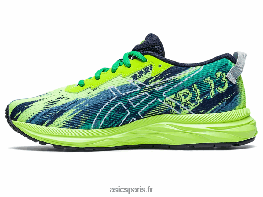 enfants Asics école primaire gel-noosa tri 13 BXL8B24244 danger vert/ciel