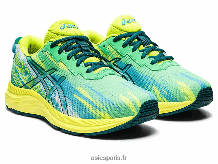enfants Asics école primaire gel-noosa tri 13 BXL8B24357 nouvelle feuille/pin velours