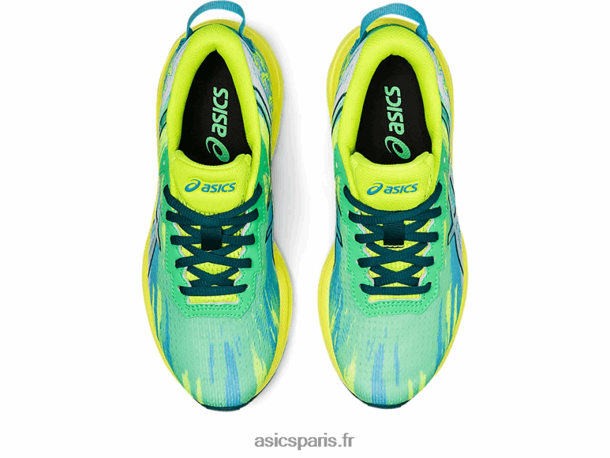 enfants Asics école primaire gel-noosa tri 13 BXL8B24357 nouvelle feuille/pin velours