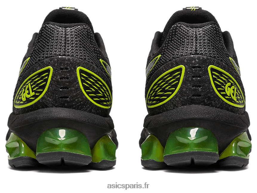 enfants Asics école primaire gel-quantum 180 vii BXL8B24300 noir/citron vert fluo