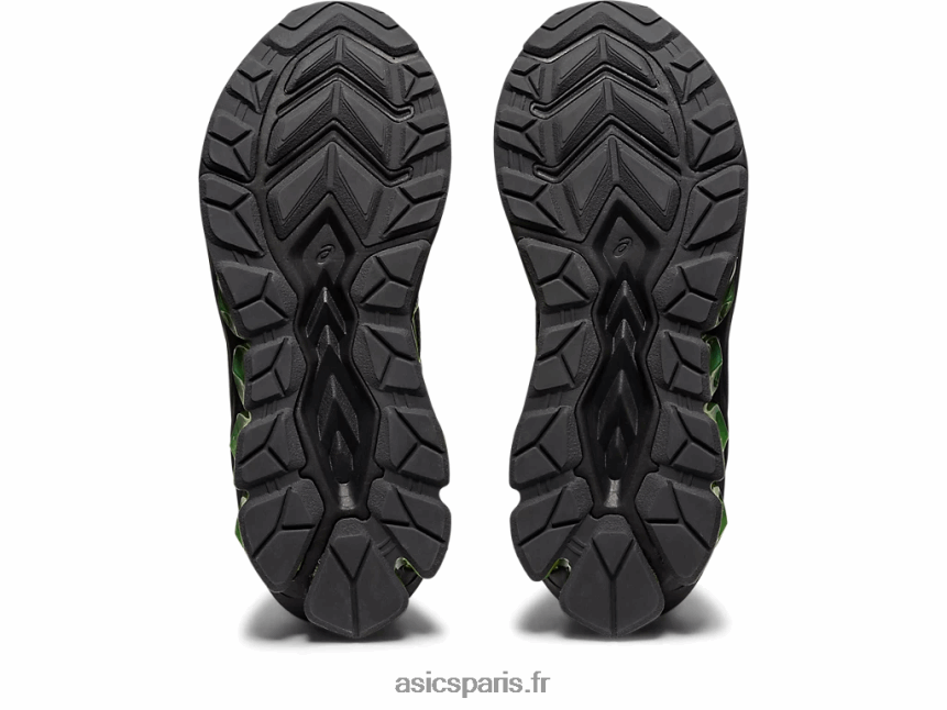 enfants Asics école primaire gel-quantum 180 vii BXL8B24300 noir/citron vert fluo