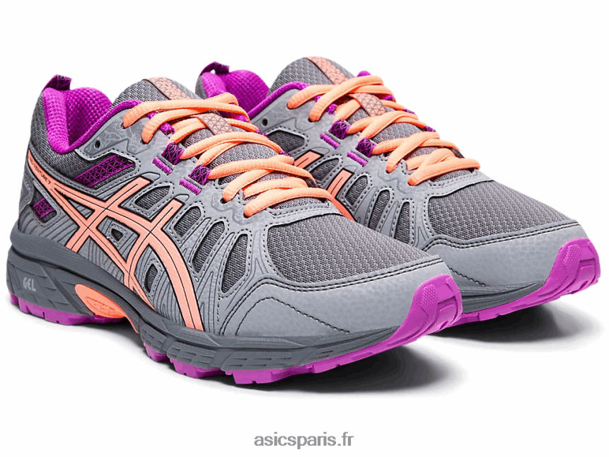 enfants Asics école primaire gel-venture 7 BXL8B24569 métropole/noir