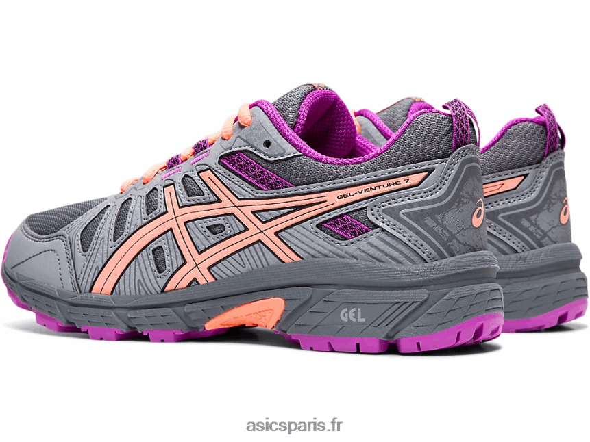 enfants Asics école primaire gel-venture 7 BXL8B24569 métropole/noir