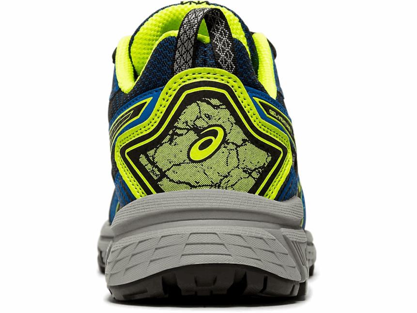 enfants Asics école primaire gel-venture 7 BXL8B24570 noir/jaune de sécurité