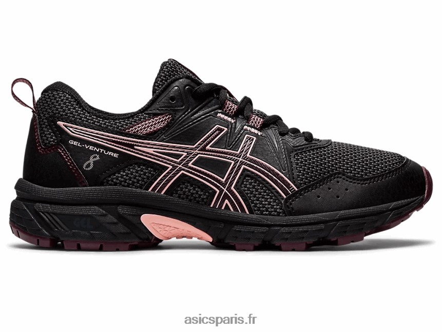 enfants Asics école primaire gel-venture 8 BXL8B24371 mars noir/profond