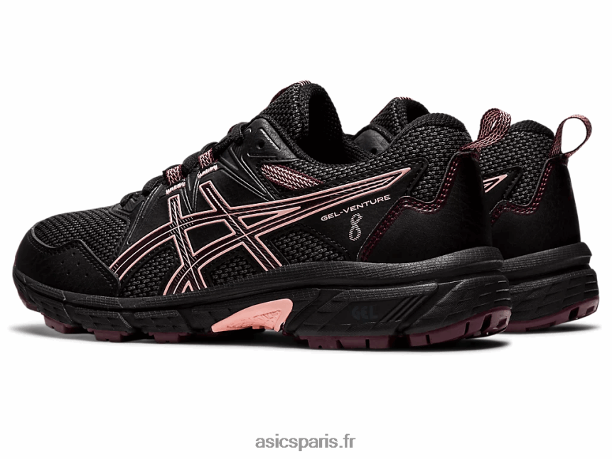 enfants Asics école primaire gel-venture 8 BXL8B24371 mars noir/profond