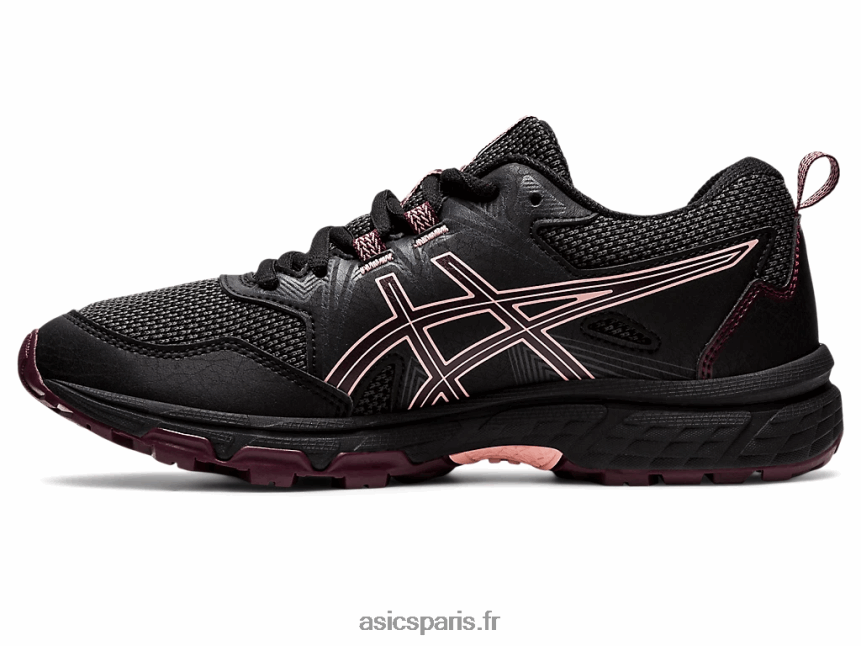 enfants Asics école primaire gel-venture 8 BXL8B24371 mars noir/profond