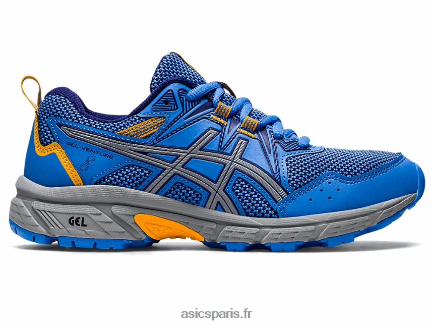 enfants Asics école primaire gel-venture 8 BXL8B24372 côte bleue/bleu de plongée
