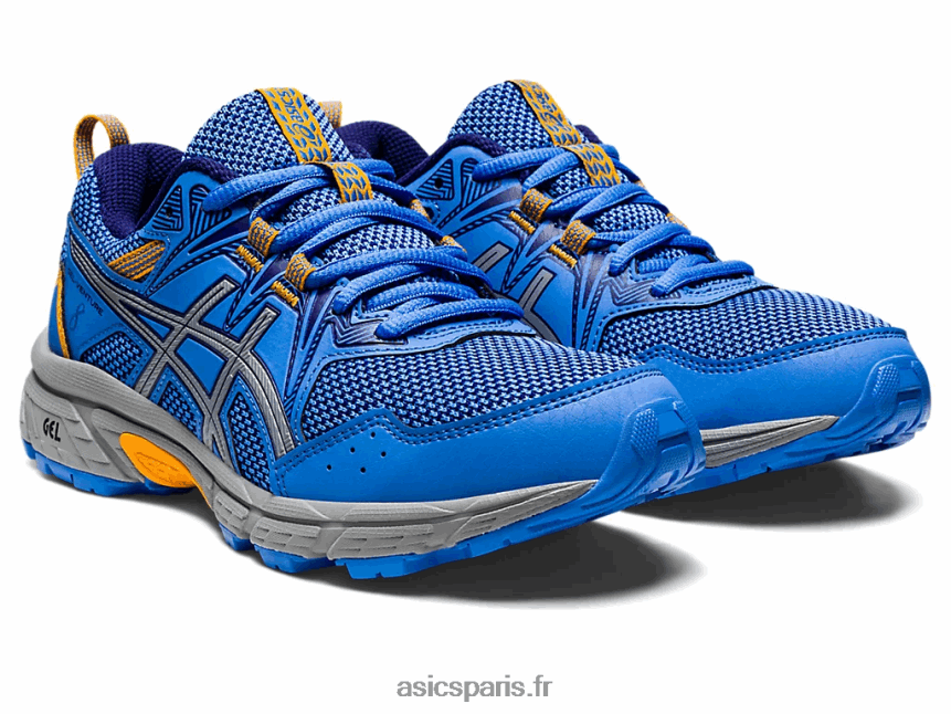 enfants Asics école primaire gel-venture 8 BXL8B24372 côte bleue/bleu de plongée