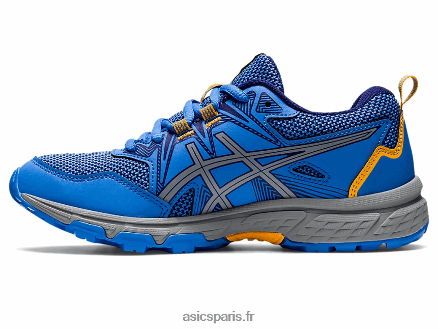 enfants Asics école primaire gel-venture 8 BXL8B24372 côte bleue/bleu de plongée