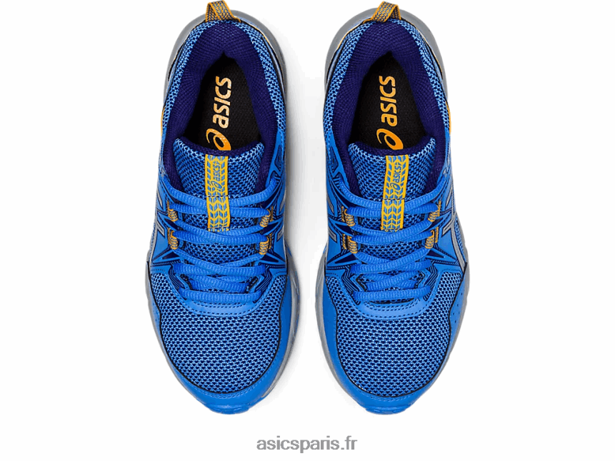 enfants Asics école primaire gel-venture 8 BXL8B24372 côte bleue/bleu de plongée